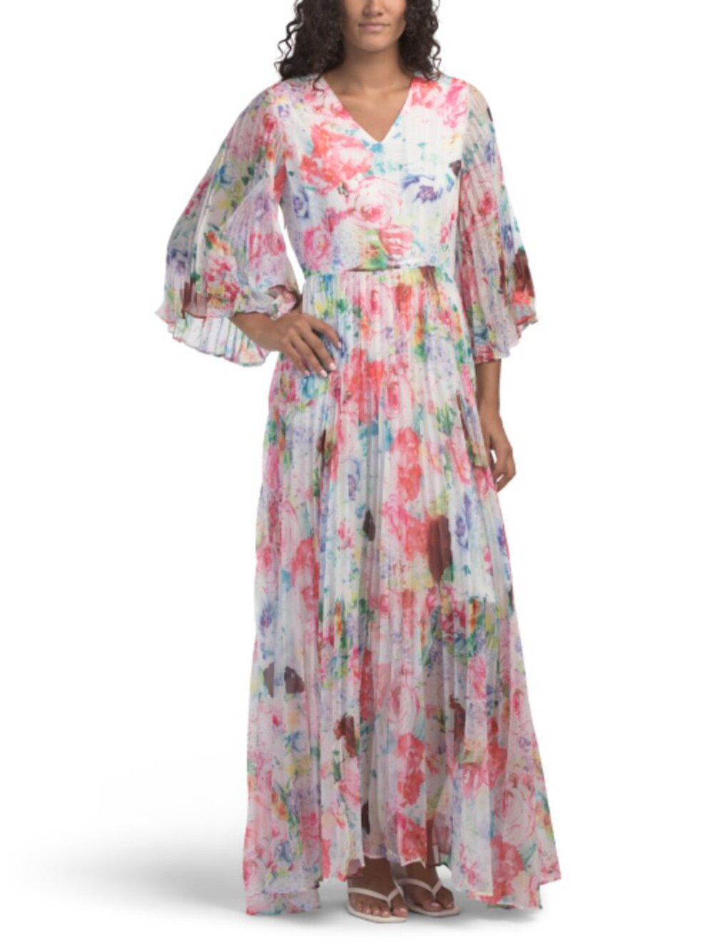 NANCY YANG Printed Dress